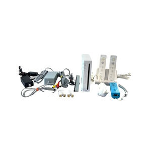 Nintendo Wii Model RVL-001(USA) Complete Bundle White 2006